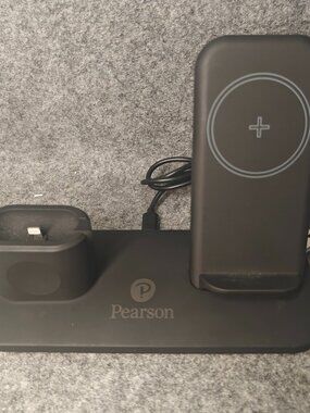 Pearson W01 Wireless Charging Station Multi‑Device Charger Preowned